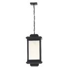 Pendente 1 Lâmpada Metal Preto