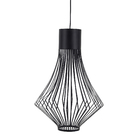 Pendente 1 Lâmpada Metal Preto