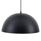 Pendente Redondo 1 Lâmpada Metal Preto Aroon Luz Vita