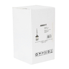 Pendente 1 Lâmpada Metal e Vidro Preto Dublin Biancoluce