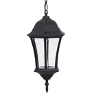 Pendente 1 Lâmpada Metal e Vidro Preto Lyon Biancoluce