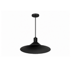 Pendente Redondo 1 Lmpada Alumnio Preto Maozi