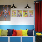 Pendente 1 Lâmpada Preto Maozi Luz Vita