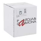 Pendente Retangular 1 Lâmpada Metal Preto Quadrado Pantoja & Carmona