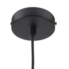 Pendente Aramado 1 Lâmpada Metal Preto Wireframe Inspire