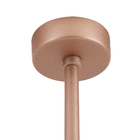 Pendente Linear 1 Lâmpada Metal Rosa Metaldomado