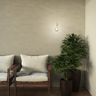 Pendente 1 Lâmpada Laranja Metal Uno Attena