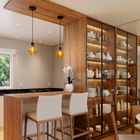 Pendente Cone para 1 Lâmpada Vidro Âmbar Verbena Blumenau Iluminação