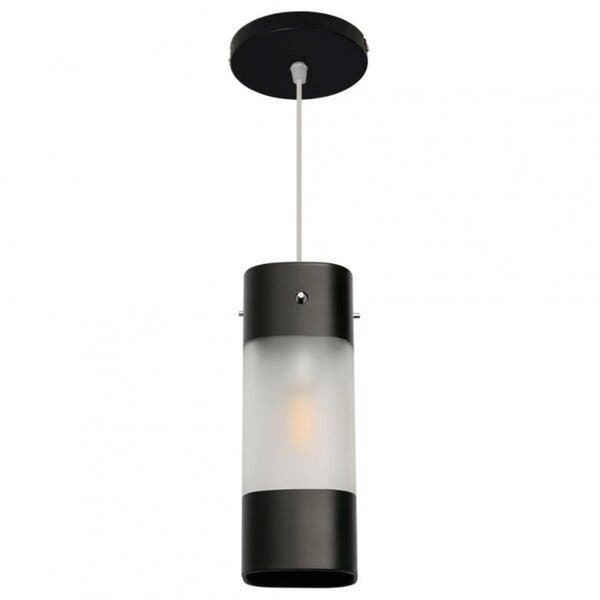 PENDENTE G9 FINESSE PT. 01 LUZ 61X61X165 YHF101G9PDPT