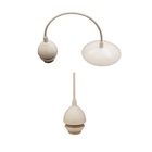 Pendente 1m Branco Alumínio Completo E27 Bivolt