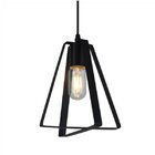 Pendente 1xe27 Delta Taschibra Preto Fosco