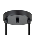 Pendente Cone para 2 Lâmpadas Vidro Fumê Verbena Blumenau Iluminação