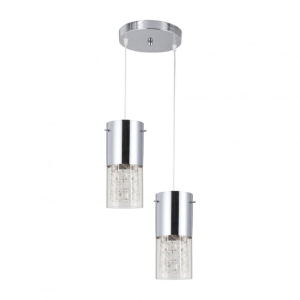 Pendente 2 Luzes Com Pingente First Ax294102pdmcra Bronzearte