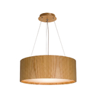 Pendente Cilndrico 3 Lmpadas Madeira Freij Home Center