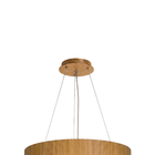 Pendente Cilndrico 3 Lmpadas Madeira Freij Home Center