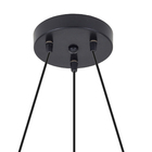 Pendente 3 Lâmpadas Madeira Marrom Três Marias Ilux