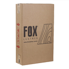 Pendente 4 Lâmpadas Madeira Freijó Semi Cilíndrico 73cm E27 Fox Lustres