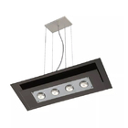 Pendente 4 Lâmpadas Preto 142 Pantoja&Carmona