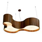 Pendente Cilndrico 5 Lmpadas Madeira Imbuia Home Center