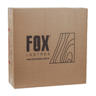 Pendente 5 Lâmpadas Madeira Imbuia Cônico 23cm E27 Fox Lustres