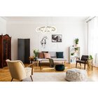 Pendente 60cm X 30cm 1x35w 2700k 2625lm Mantra Bella Iluminaç