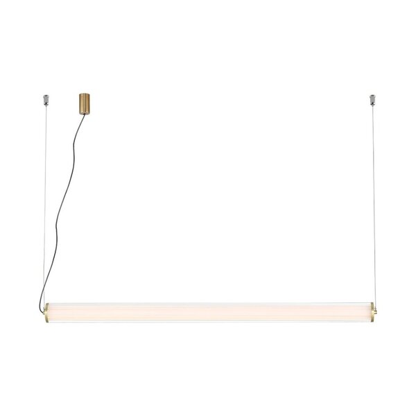 Pendente 7,35x7,35cm Lampe Bella Iluminação Bronze/transparen