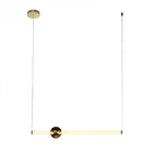 Pendente +luz Tube Led 20w 2.700k Bronze Pe-104/90.27bro