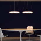 Pendente Accord Led 38w 3.000k Luz Direta E Indireta Madeira