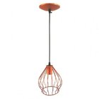 Pendente Aço Aramado Peão Pequeno Emalustres