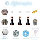 Pendente Alumínio Cone 11cm Preto Com Interior Cobre E27