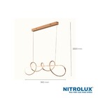 Pendente Alumínio e Silicone Lp Bivolt Nitrolux
