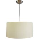 Pendente Alumínio Fosco Cúpula Cru 45x45x22 Lustre Luminaria