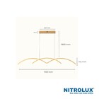 Pendente Alumínio Lp Bivolt Nitrolux