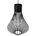 Pendente Alumínio Preto 57cm Mandarim IP40