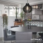 Pendente Ana Maria - Preto