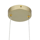 Pendente Anéis Alumínio Gold Space LLUM Bronzearte