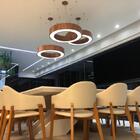 Pendente Anel Fechado De Madeira 70cm