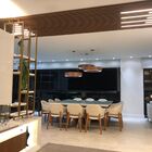 Pendente Anel Fechado De Madeira 70cm