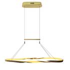 Pendente Anel Theo Led Integrado 45w Starlux Ouro St1767