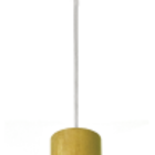 Pendente Anello Wood 40w - Startec - Branco