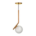 Pendente Angular Ball Cobre