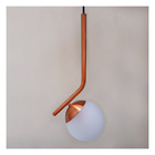 Pendente Angular Ball Cobre