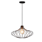 Pendente Apolo 649/1 Preto Com Cobre Polido Fio (46x26x46) 3