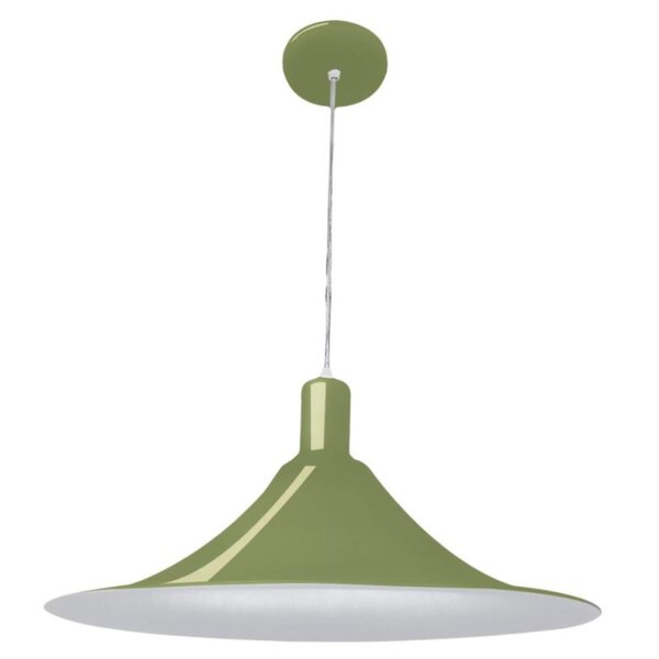 Pendente Aquarela Chapeu Chines Ch040alvdpd Bronzearte Verde