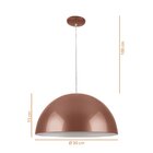 Pendente Aquarela Half Moon Hm030altcpd Bronzearte