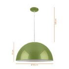 Pendente Aquarela Half Moon Hm030vdtcpd Bronzearte