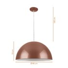 Pendente Aquarela Half Moon Hm040actcpd Bronzearte