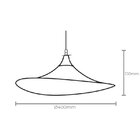 Pendente Aramado 1xe27 Fly Taschibra Cobre