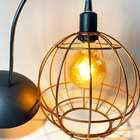 Pendente Aramado Curve - Cobre