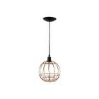 Pendente Aramado Curve - Cobre